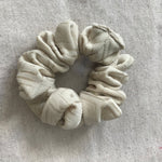 Ivory with gold sparkle Scrunchie