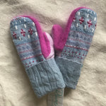recycled wool mitts #4