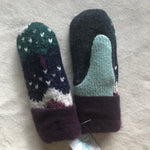 recycled wool mitts #11