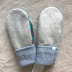 recycled wool mitts #24