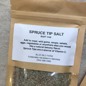 Spruce Tip Salt Dried Herb Seasoning