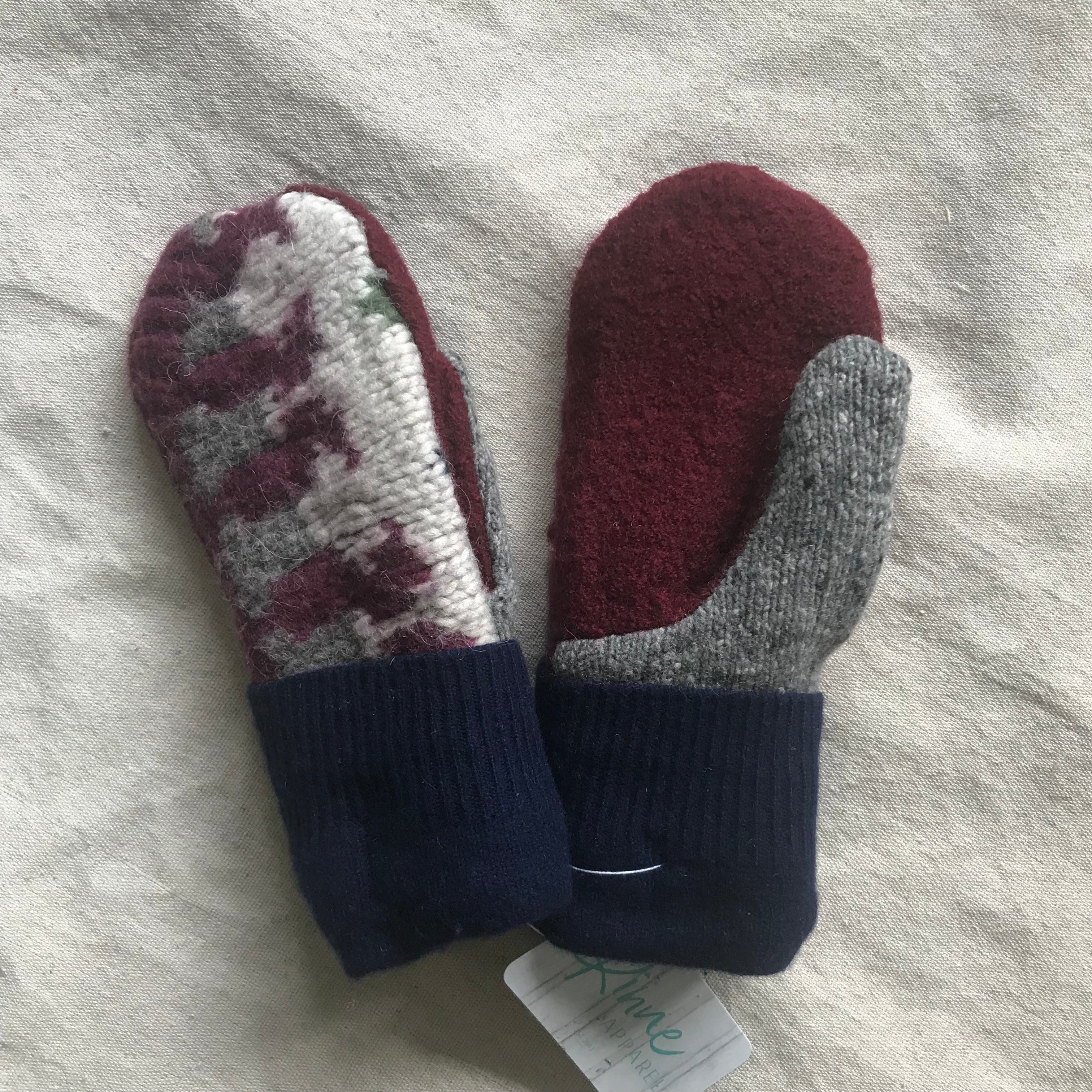 recycled wool mitts #2