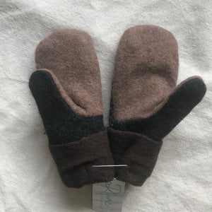 recycled wool mitts #3