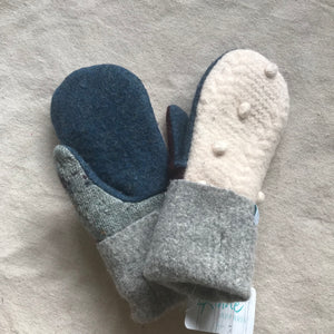 recycled wool mitts #5
