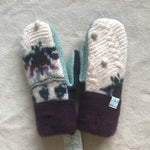 recycled wool mitts #20