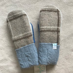 recycled wool mitts #28
