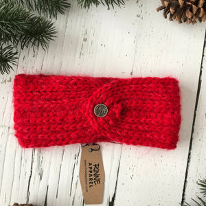 bright red Twist Headband SALE