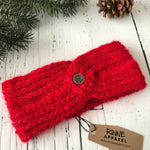 bright red Twist Headband SALE